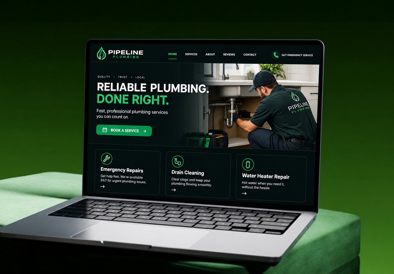Pipeline Plumbing Website